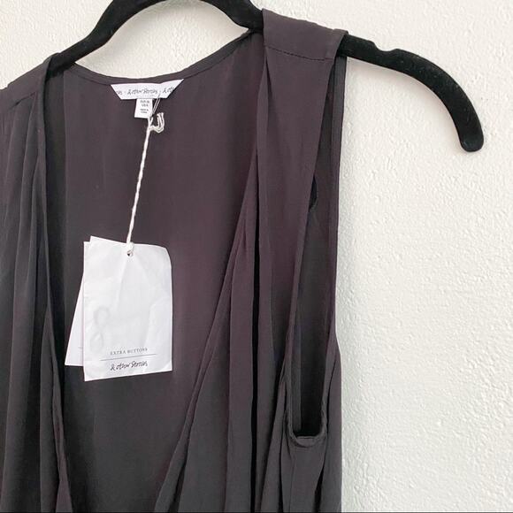 & Other Stories Sleeveless Wrap Dress Size 6 - Picture 2 of 9